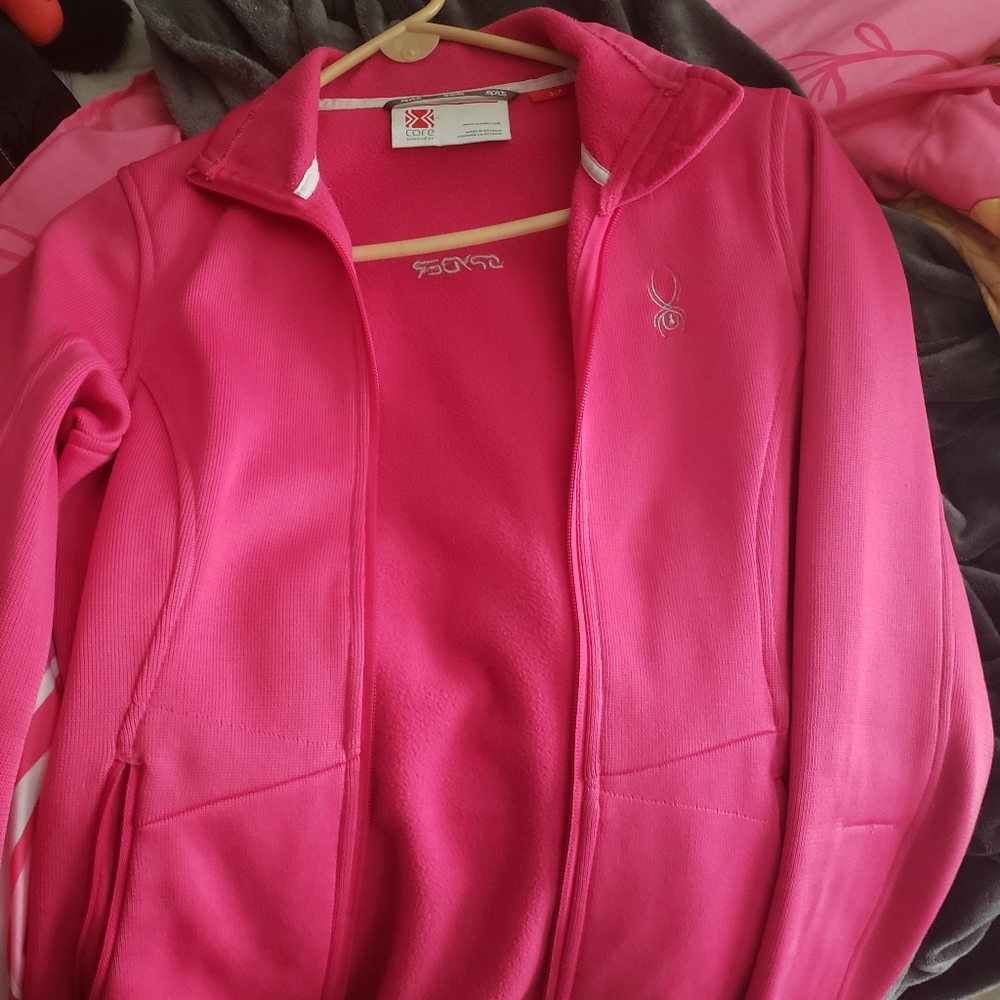 Hot pink SPYDER jacket
